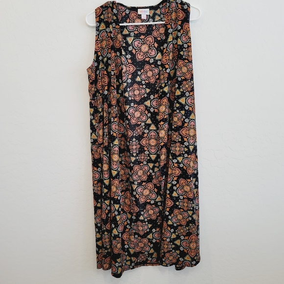 💕 LulaRoe Boho Print Joy Vest Size Small - Picture 12 of 15